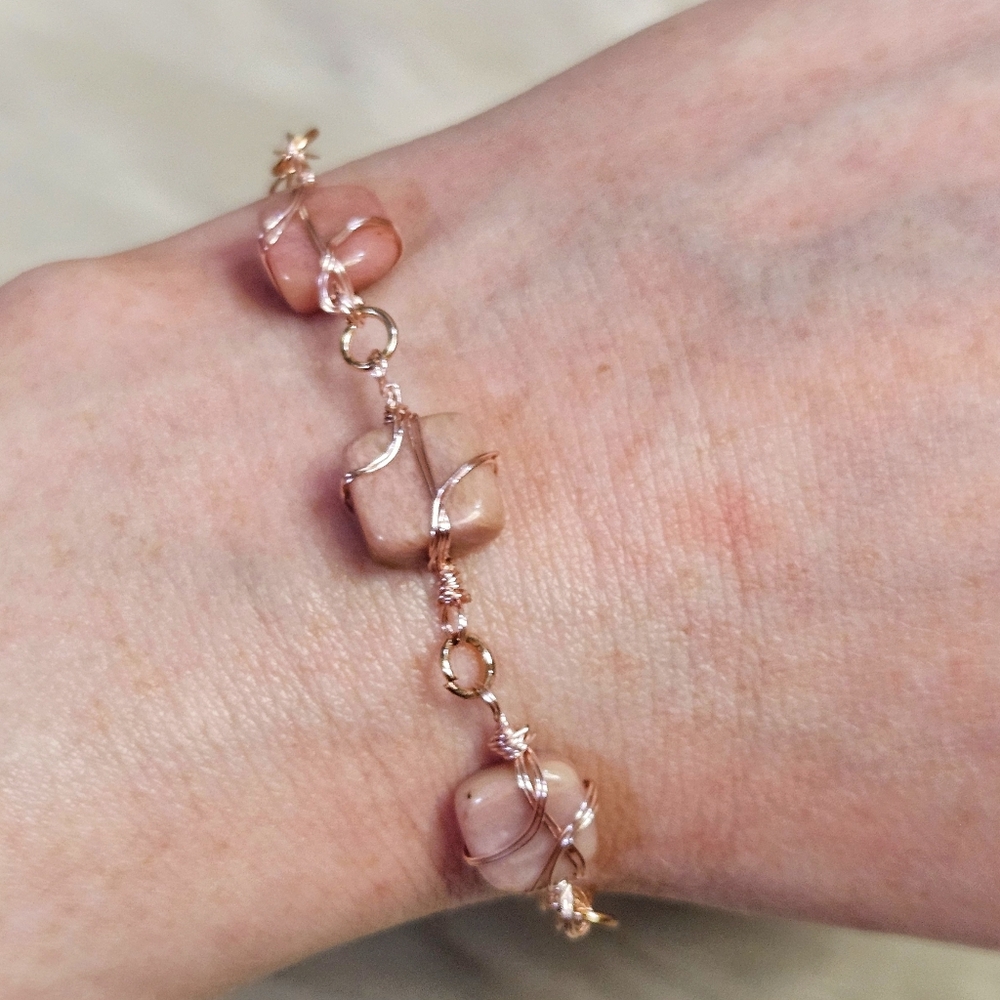 Handcrafted Stainless Steel Bracelet - Picture 2 of 5